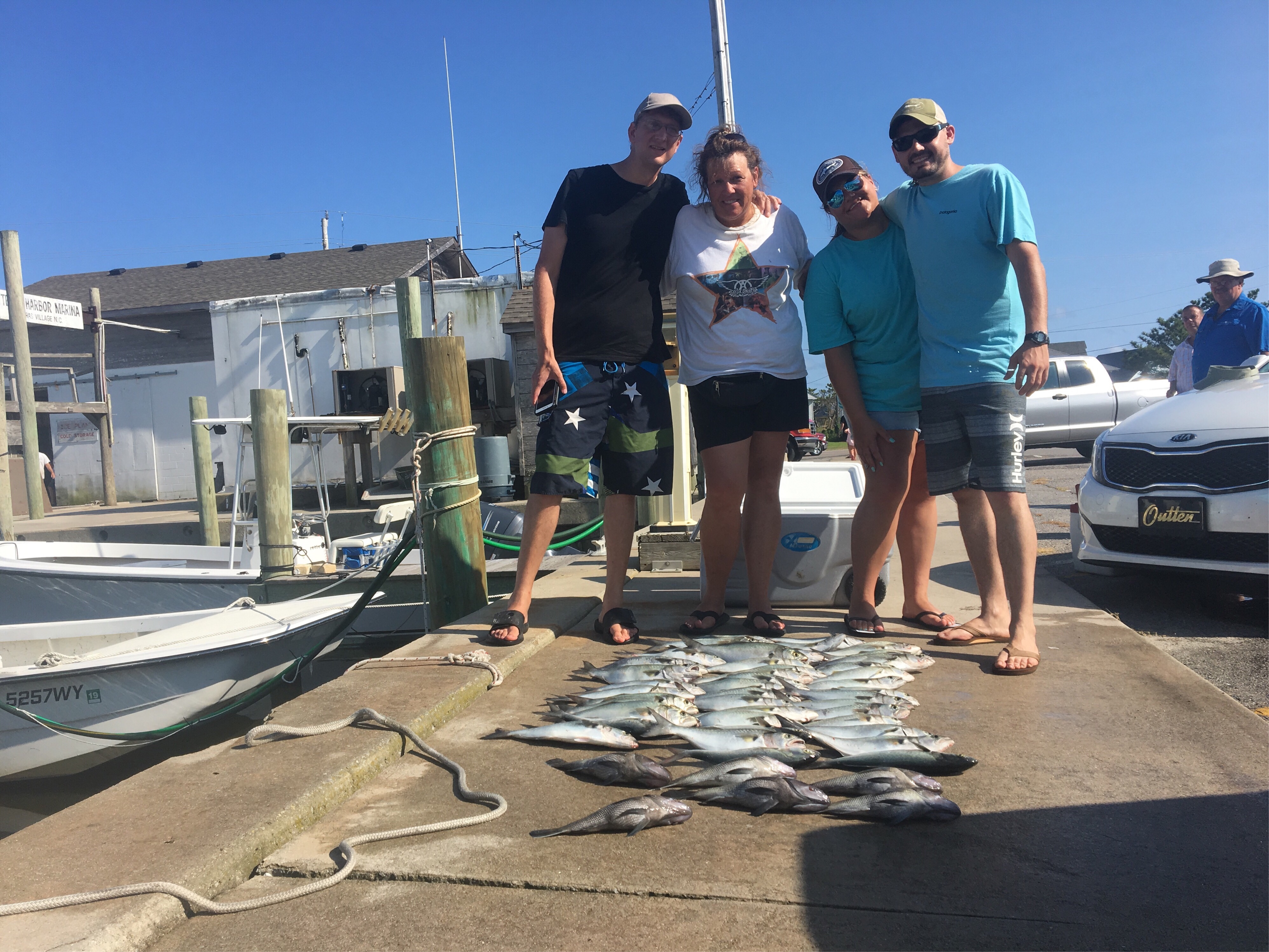 Calm seas and good fishing